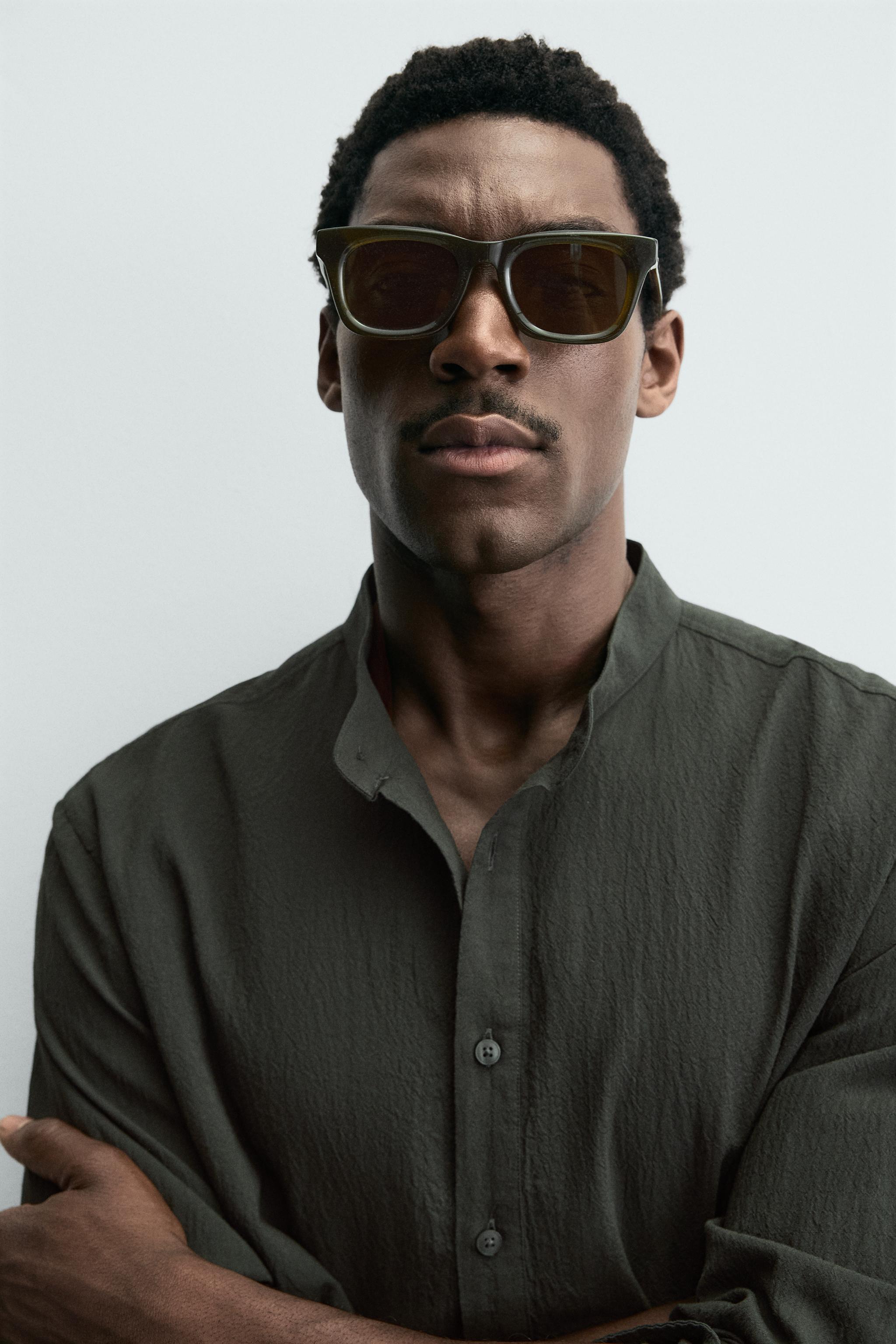 WRINKLED EFFECT SHIRT