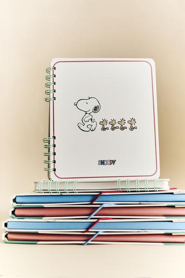 CHILDREN'S PEANUTS™ RING NOTEBOOK - Cream by Zara