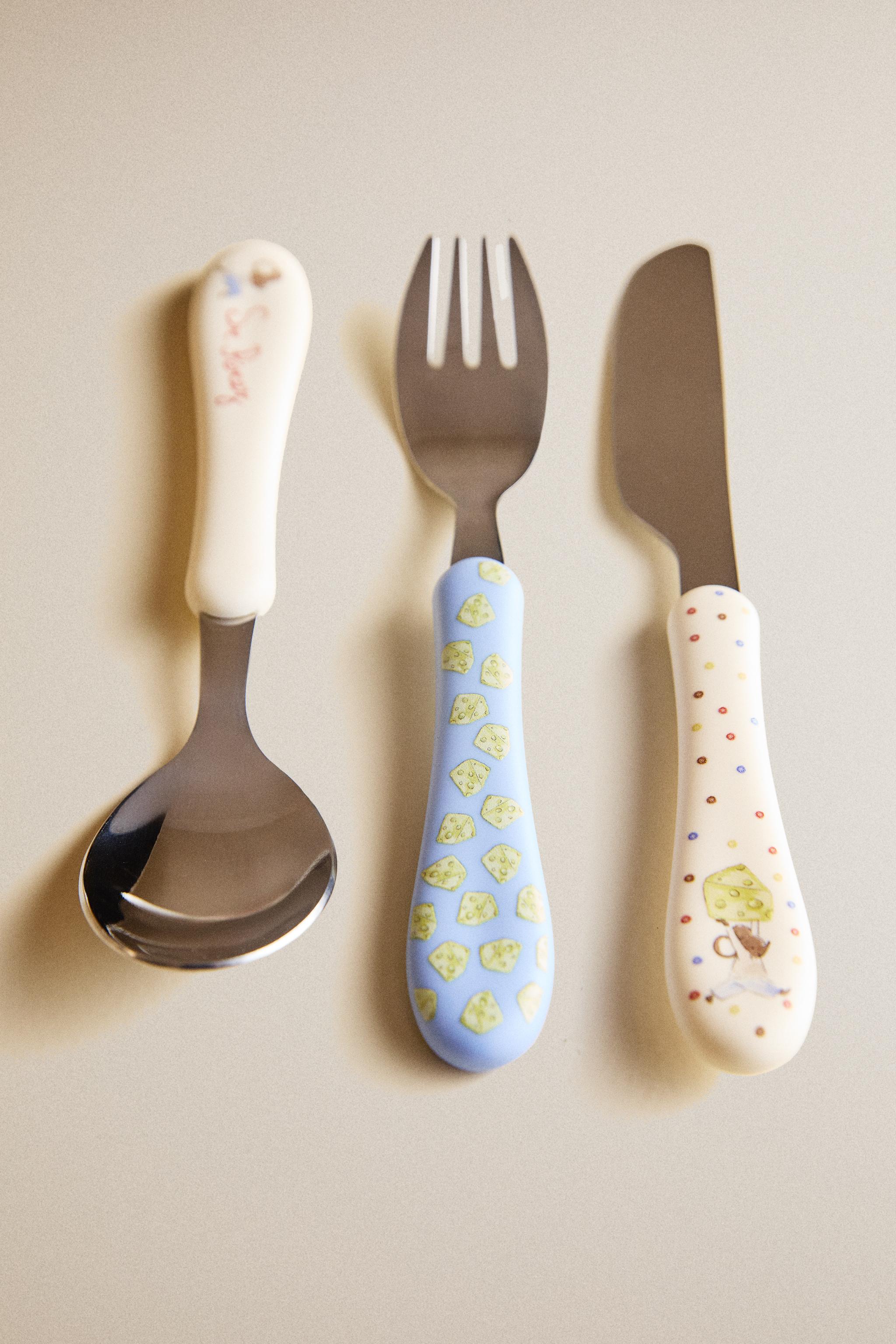 Zara KIDS CERAMIC MR. PÉREZ FLATWARE SET — фото 5