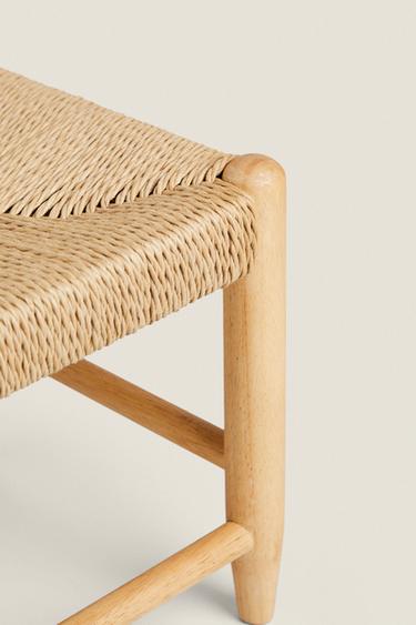 CHILDREN’S WOODEN CHAIR - Light beige by Zara - Image 2