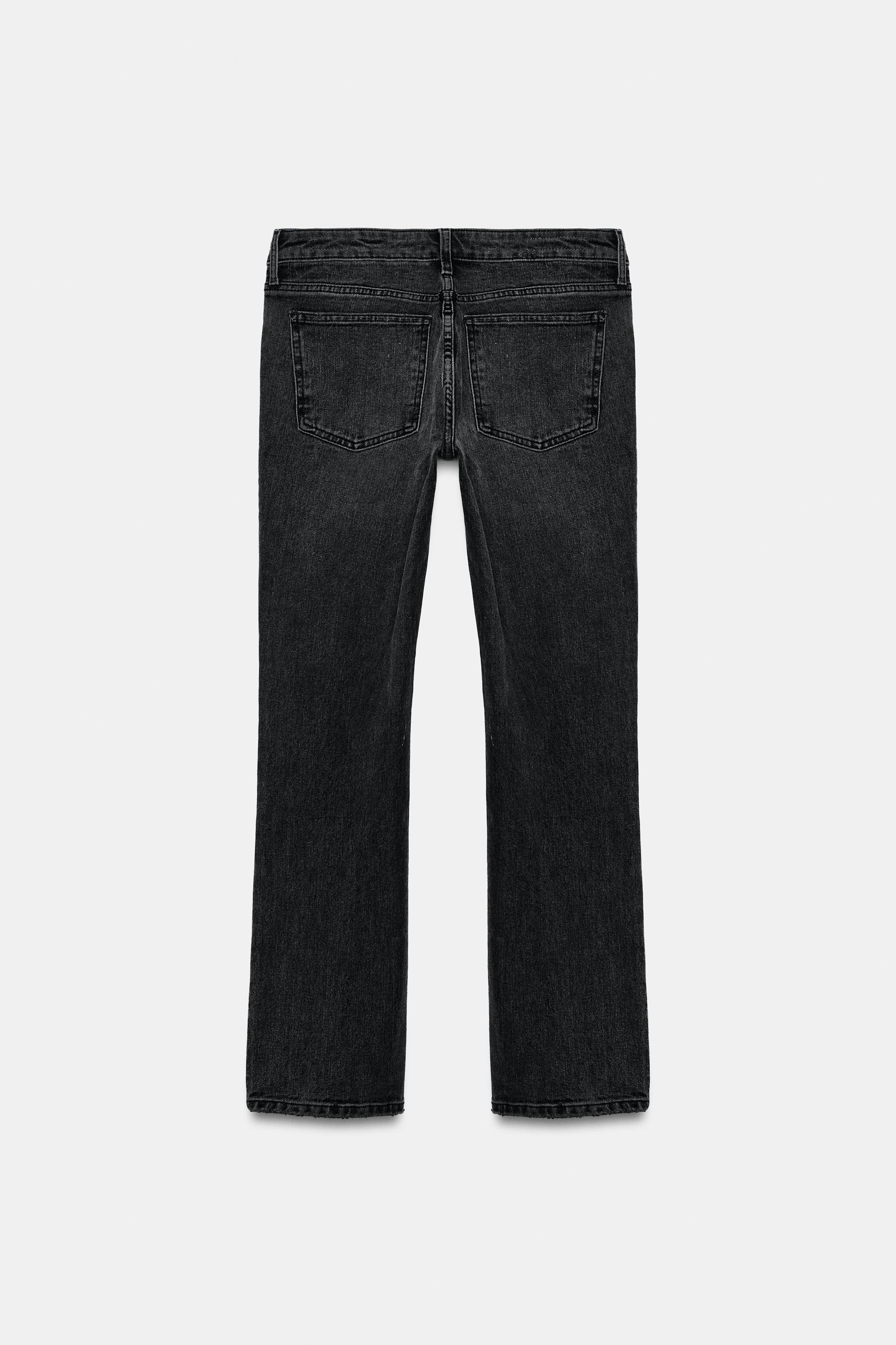 Zara TRF SLIM DÜŞÜK BEL JEAN görsel 8