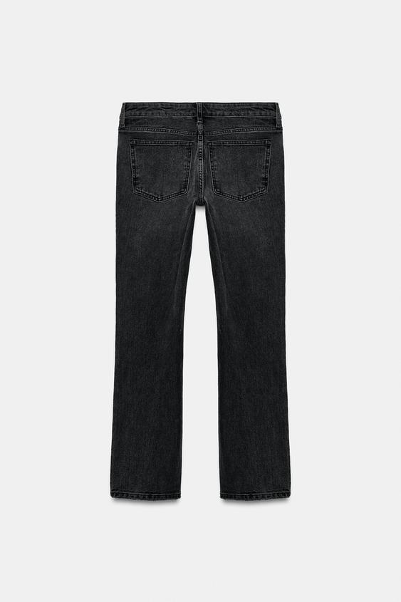 JEANS SLIM FIT TAILLE BASSE TRF - Noir de Zara - Image 7