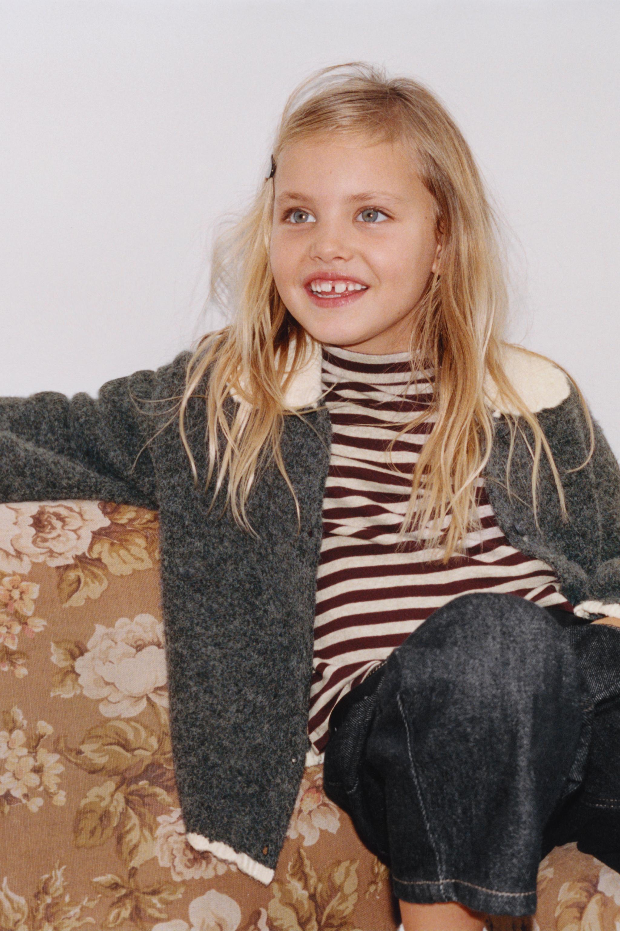 GILET EN MAILLE COL CLAUDINE