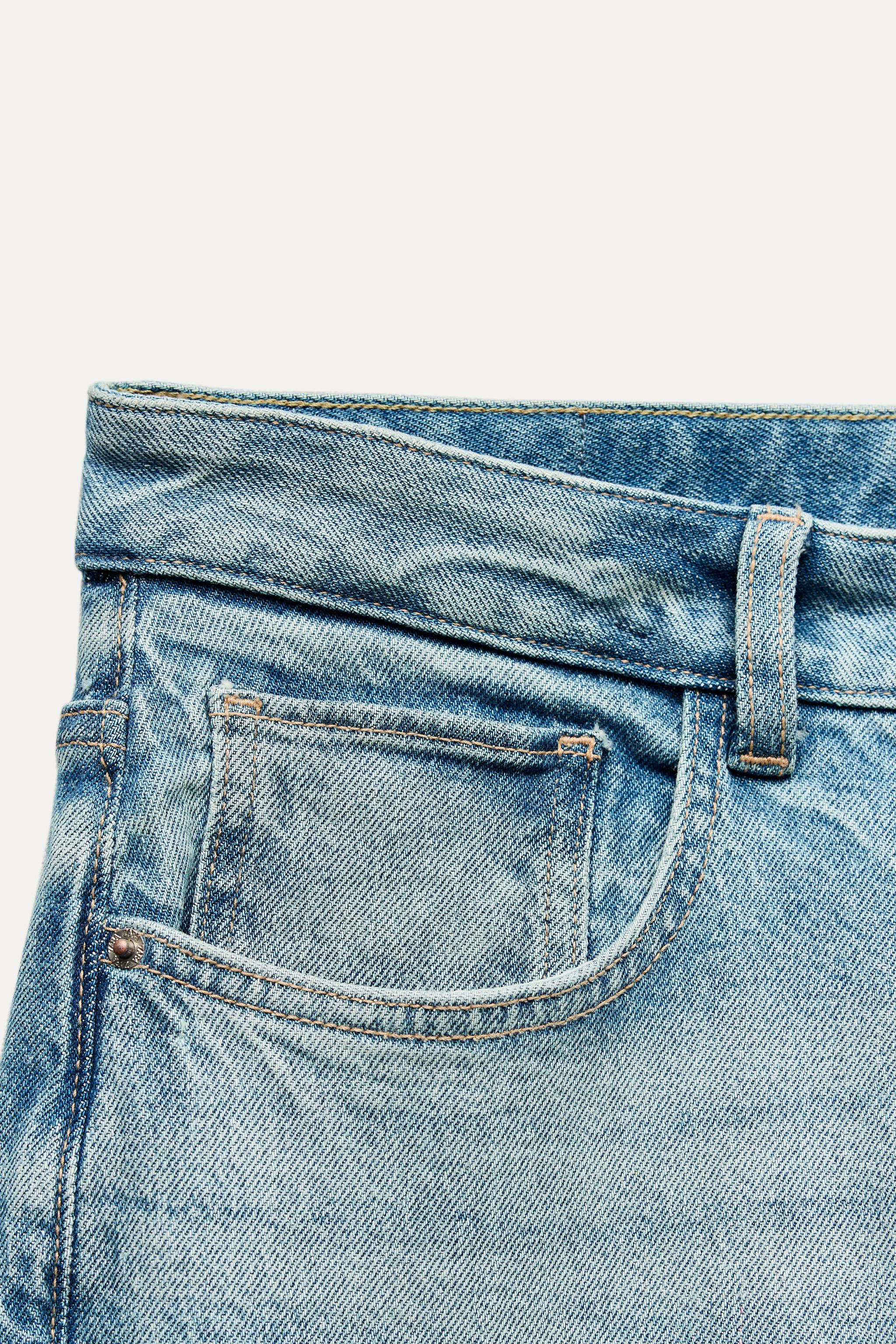 HIGH RISE Z1975 RELAXED FIT JEANS - Mid-blue | ZARA United