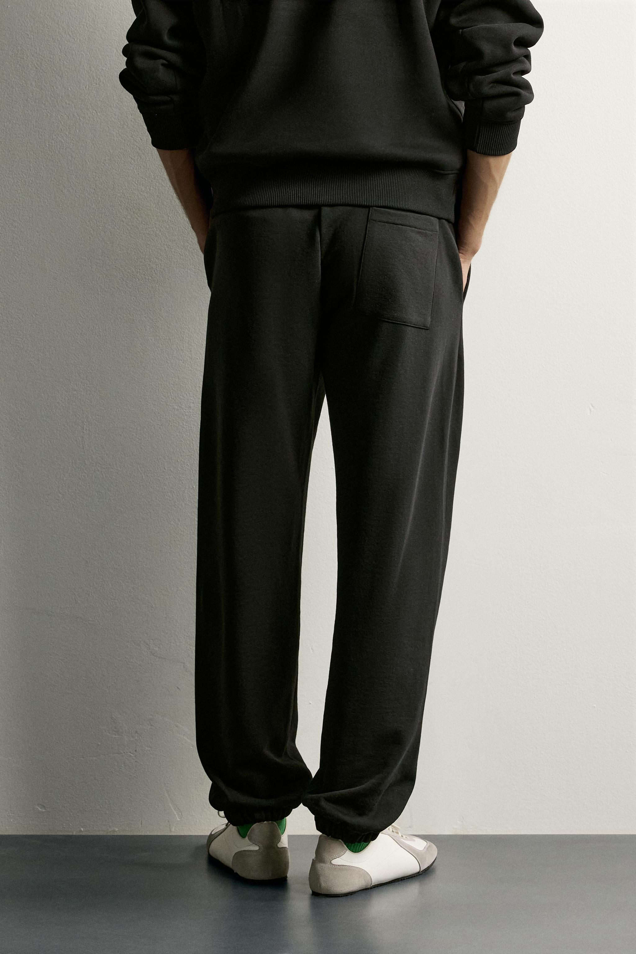 Мужские брюки Zara BASIC JOGGER PANTS — фото 3