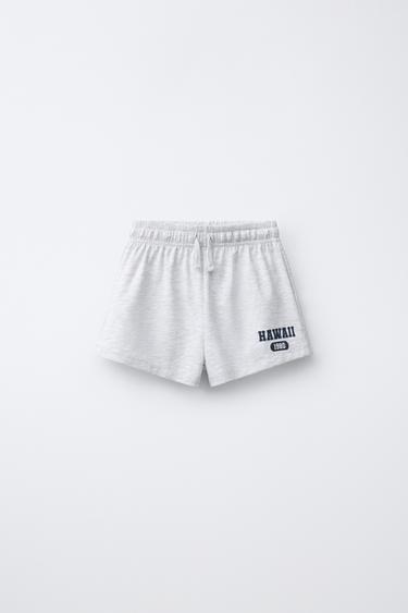 HEAVY WEIGHT BERMUDA SHORTS - Grey marl by Zara