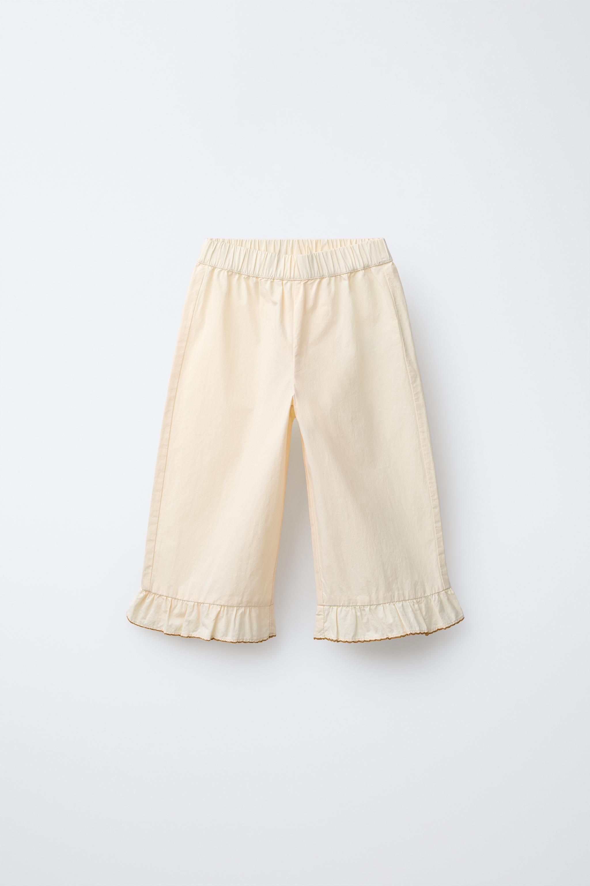 PANTALON JUPE-CULOTTE EN POPELINE
