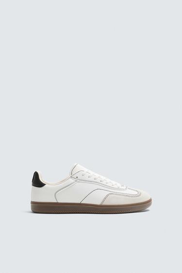 ZAPATILLA SUELA CONTRASTE - Blanco de Zara
