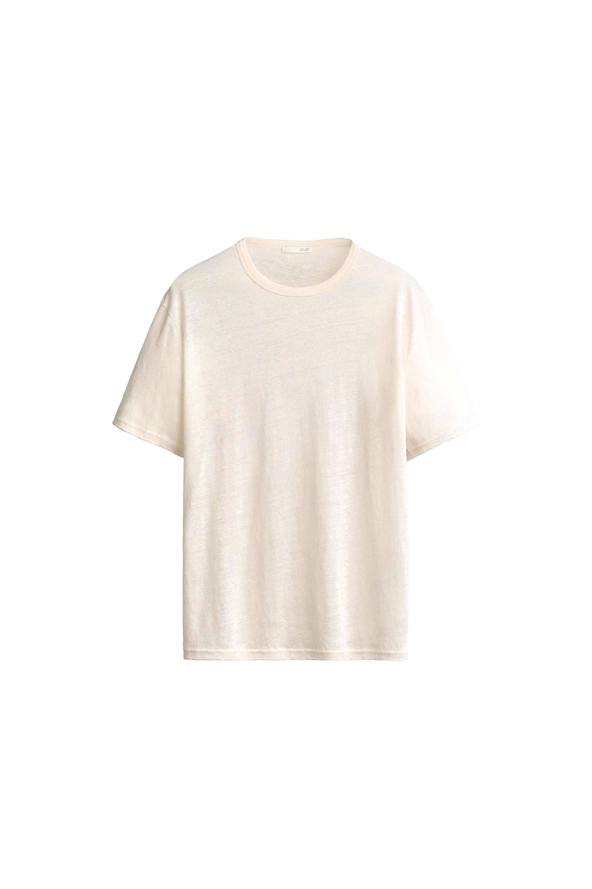 CAMISETA RELAXED FIT 100% LINO