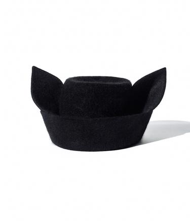 PHILIP TREACY CAT HAT - Black by Zara - Image 0