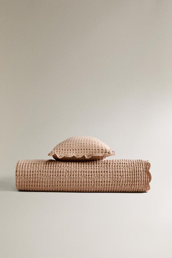 COBERTOR INFANTIL WAFFLE ZARA Portugal