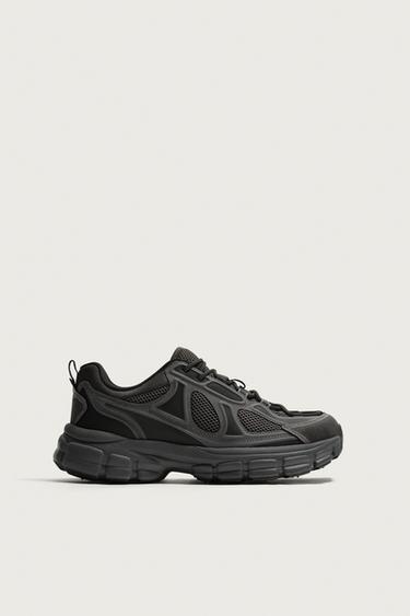 CHUNKY SOLE TRAINERS - Black by Zara