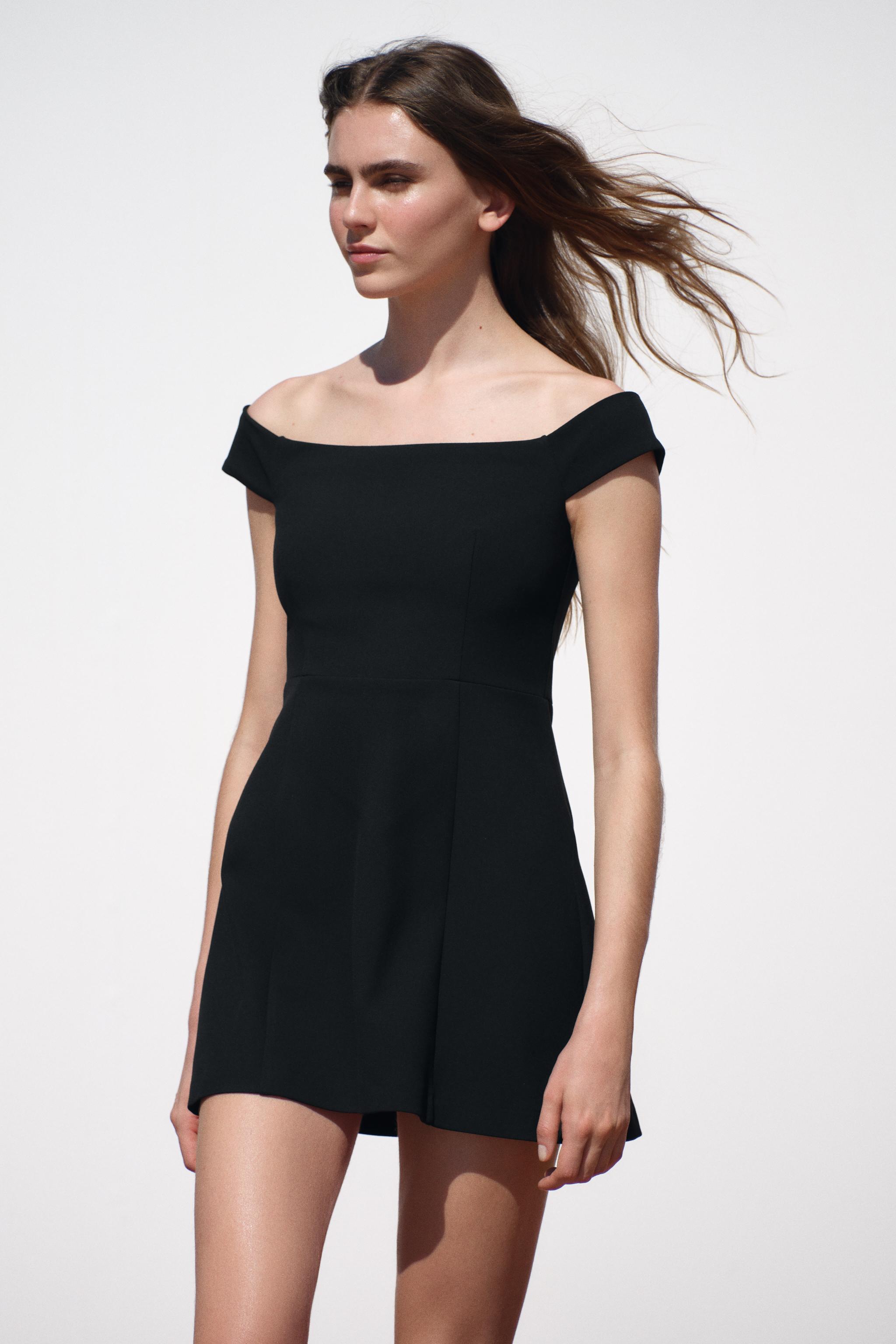 THE TOE ブラック オフショルダー ワンピース M ERIE FRILLS ONEPIECE 数量限定第三次予約 6.4 21:00- 【point