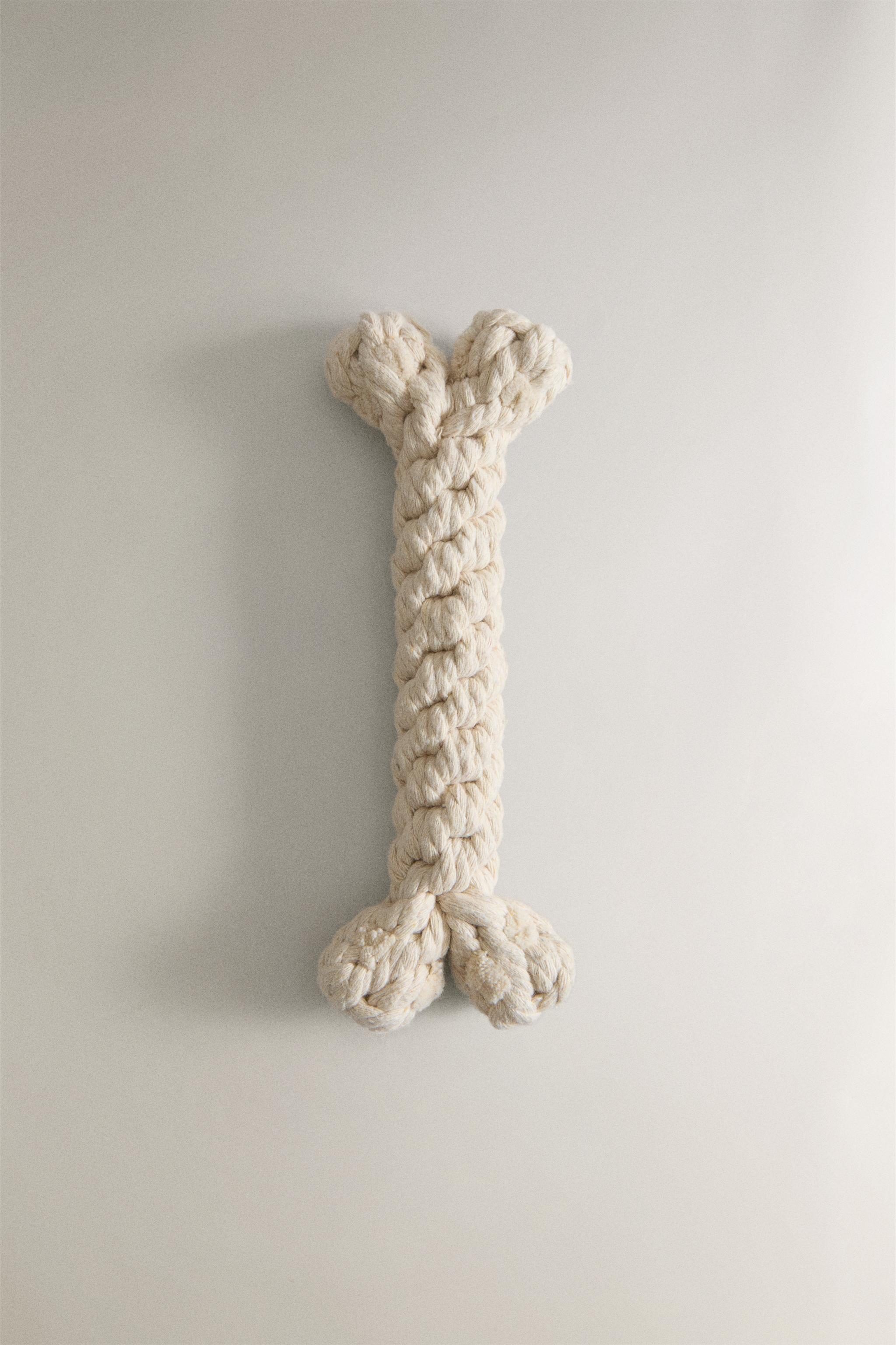 WOVEN BONE PET TOY - Ecru | ZARA United States
