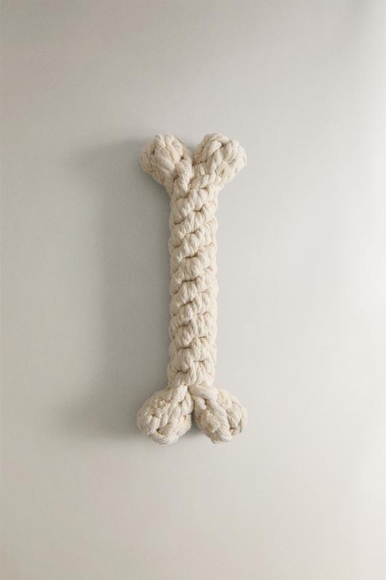 WOVEN BONE PET TOY - Ecru | ZARA United States