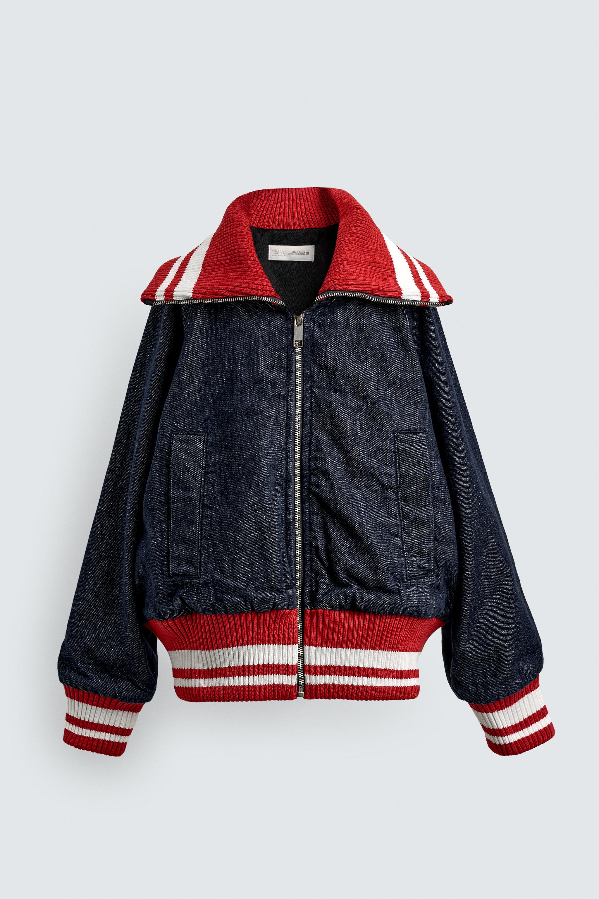 HARRY LAMBERT FOR ZARA X DISNEY リブデニムボンバージャケット
