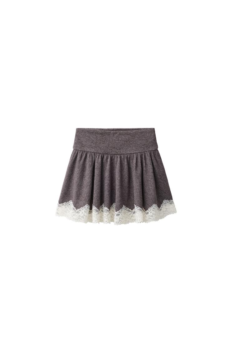 FALDA SOFT TOUCH ENCAJE