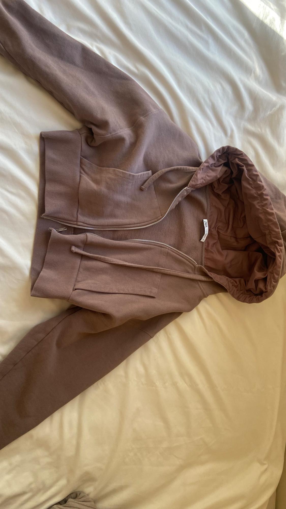 HOODED CROP SWEATSHIRT - Image 4