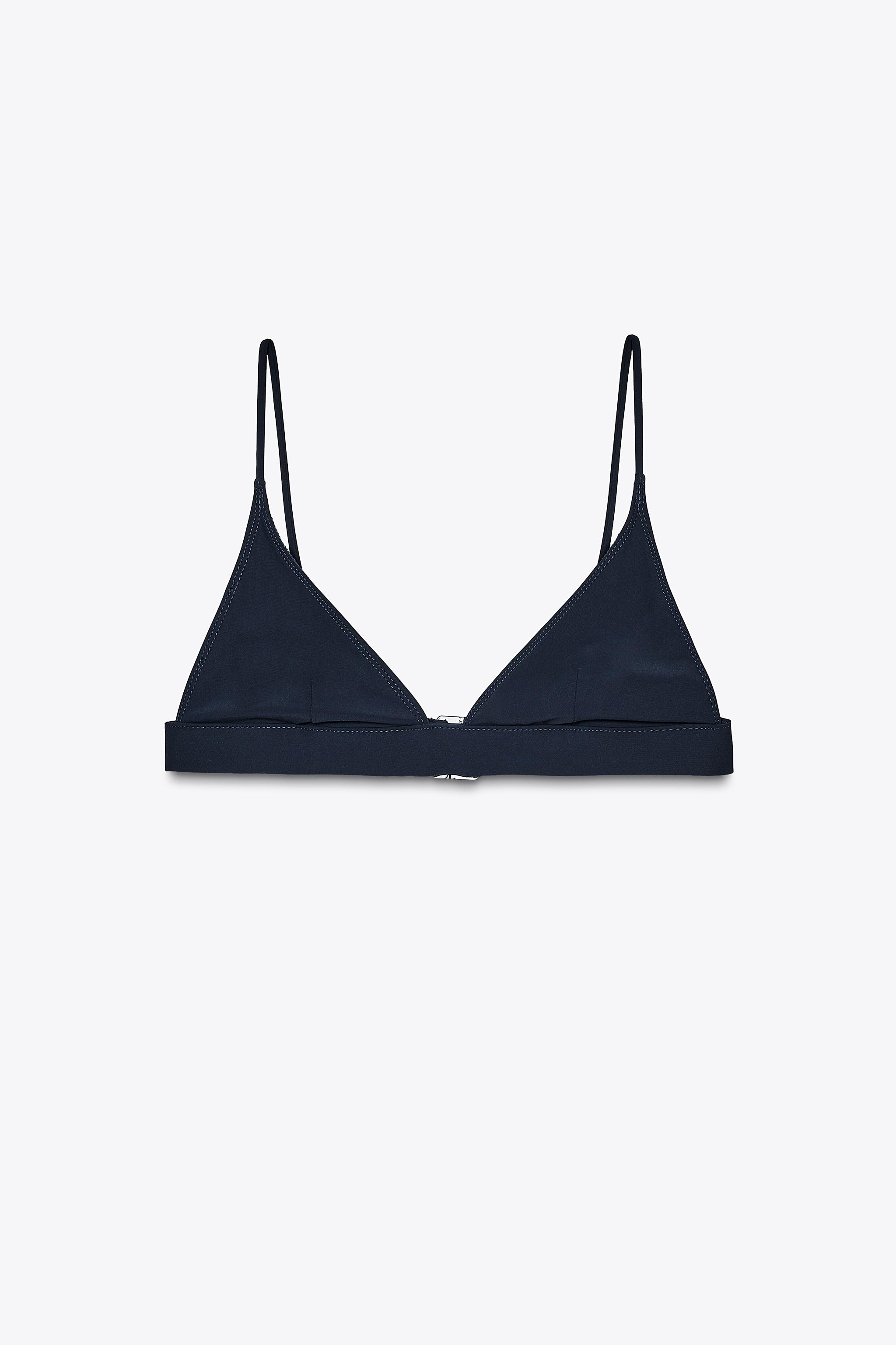 ZARA トライアングル ビキニトップス 2856/016 トライアングル ビキニトップス - ブルー | ZARA Japan / 日本
