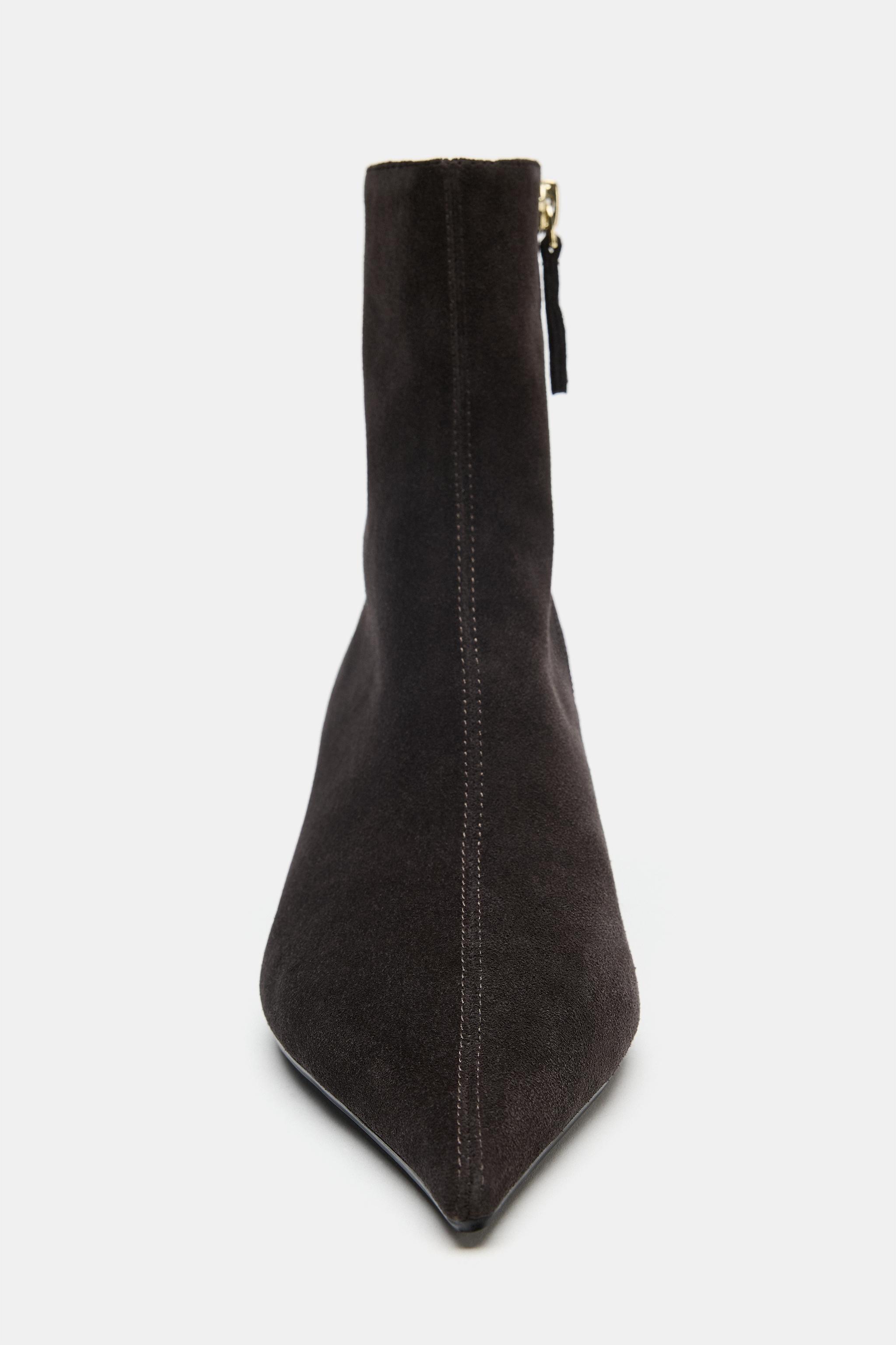 BOTTINES KITTEN EN DAIM