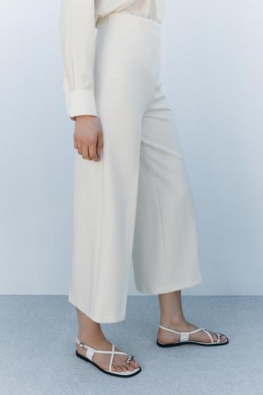 ZW COLLECTION CULOTTES - Ecru by Zara - Image 3