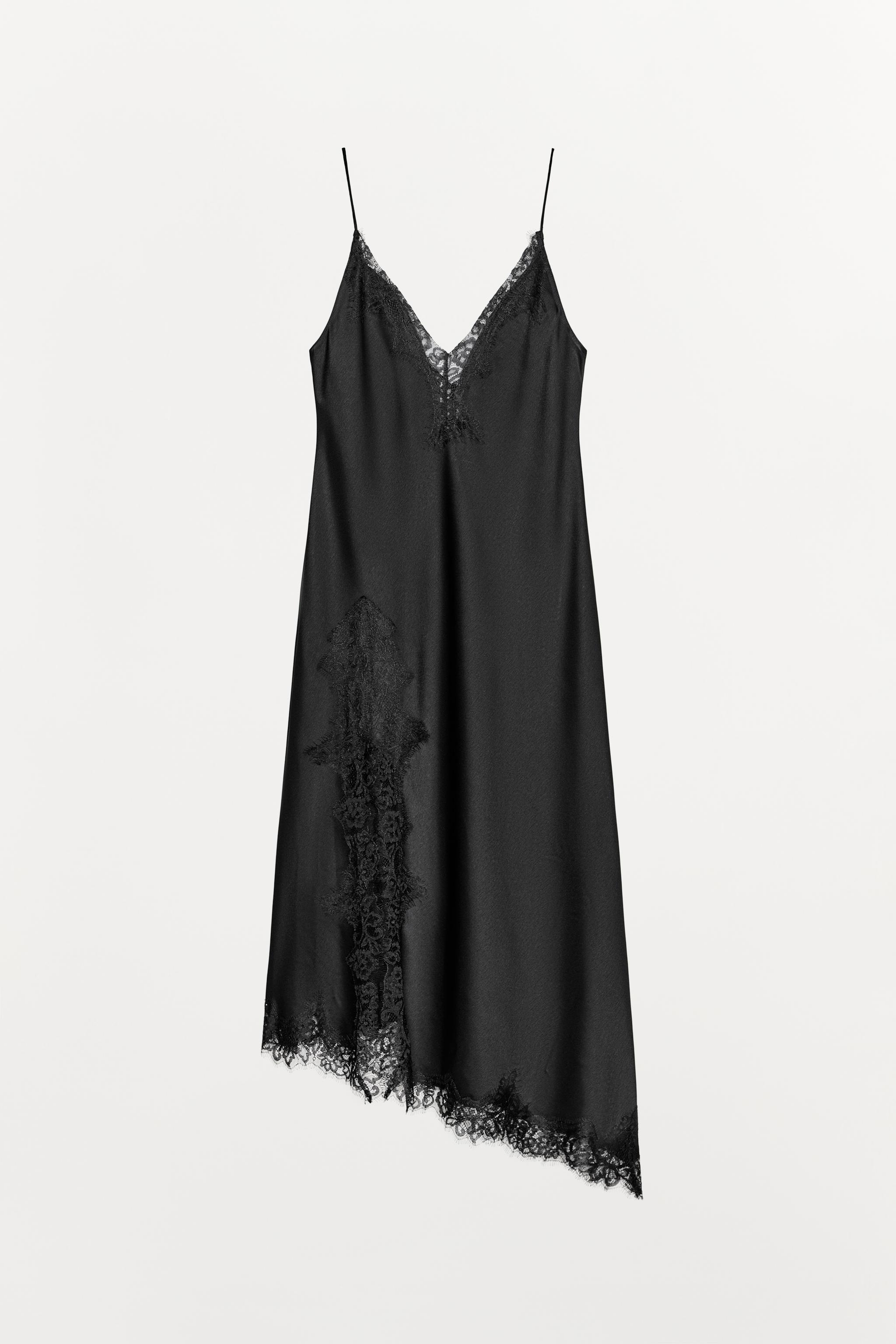 ワンピース elfelfelfarchives LACE LINED DRESS Black ワンピース elfelfelfarchives LACE LINED DRESS Black