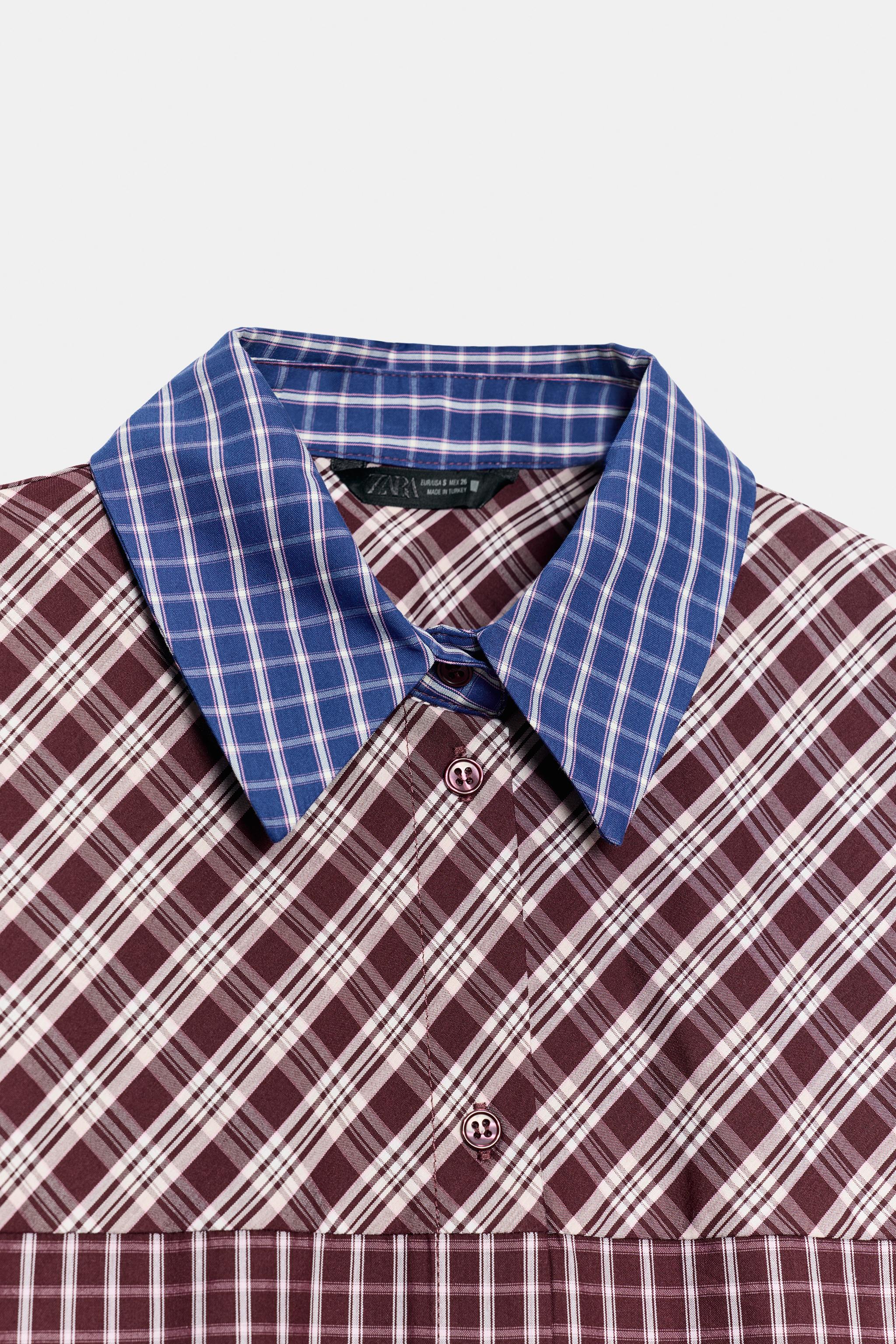 CHEMISE PATCHWORK CARREAUX