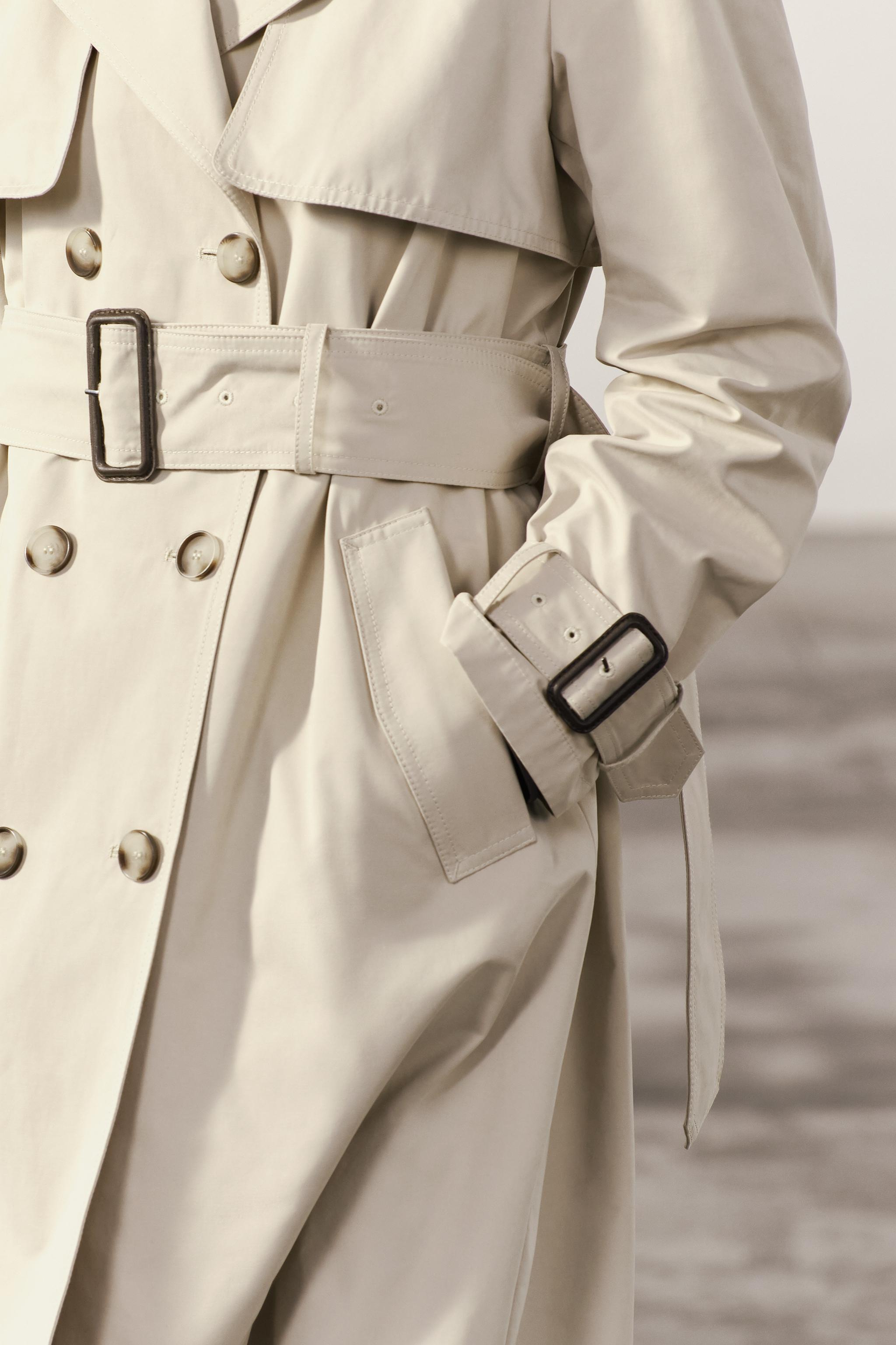 Trench on sale zara basic