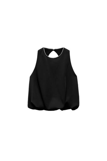 OPEN-BACK BALLOON TOP