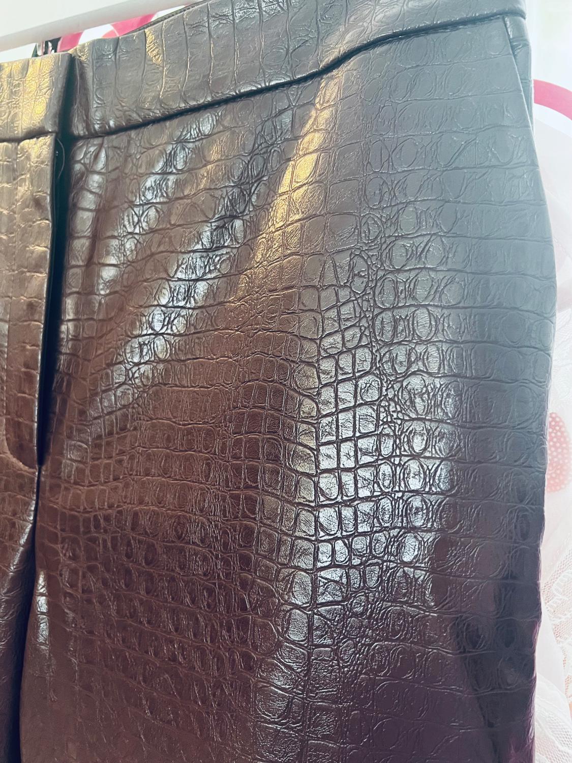 FAUX LEATHER TROUSERS - Image 10