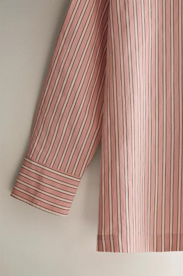 CHEMISE RAYURES - Rose de Zara - Image 2
