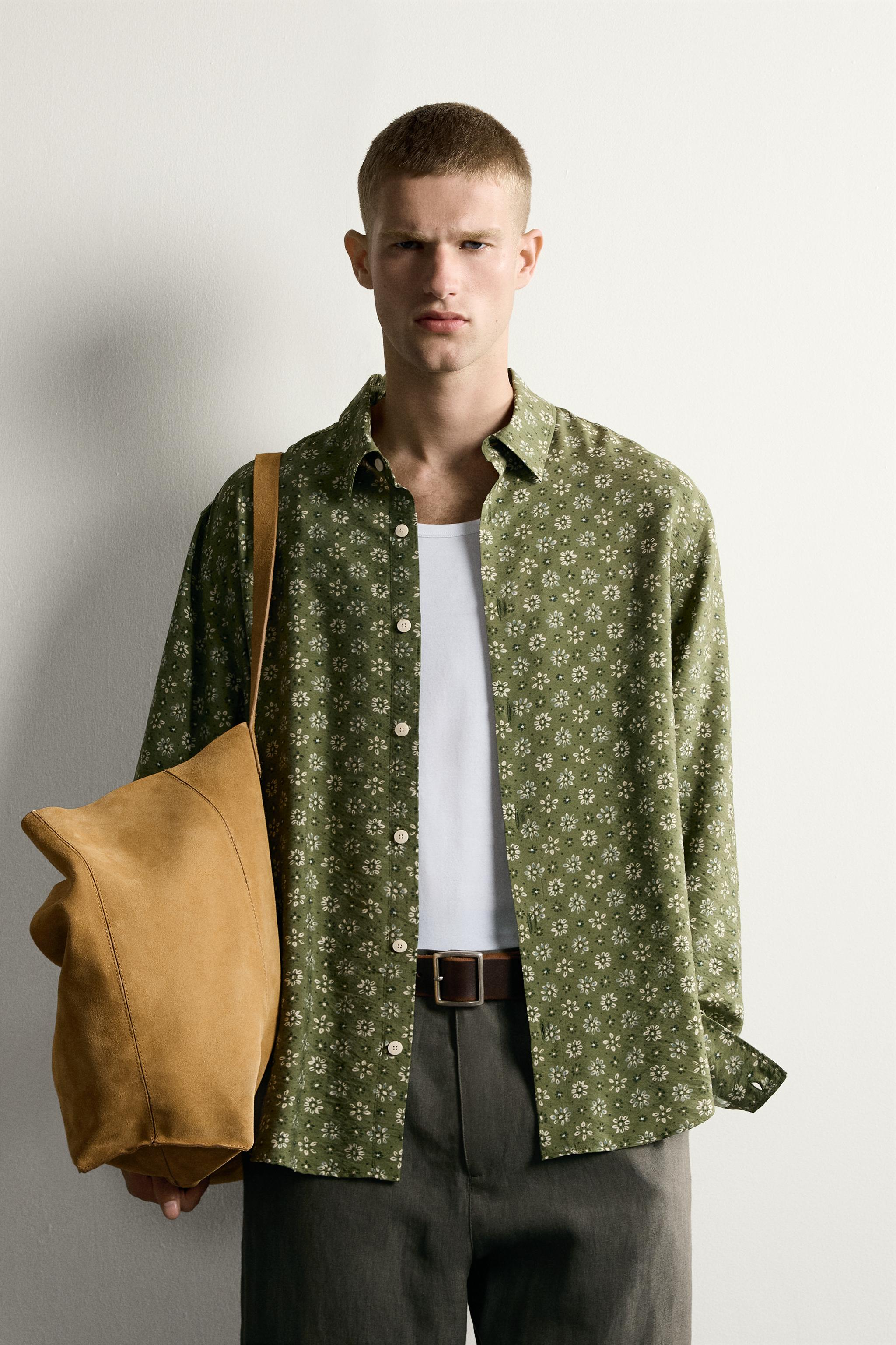 CHEMISE FLUIDE À IMPRIMÉ FLEURI