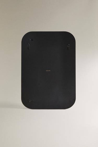 WALL MIRROR WITH ROUND FRAME - Matte silver by Zara - Image 3