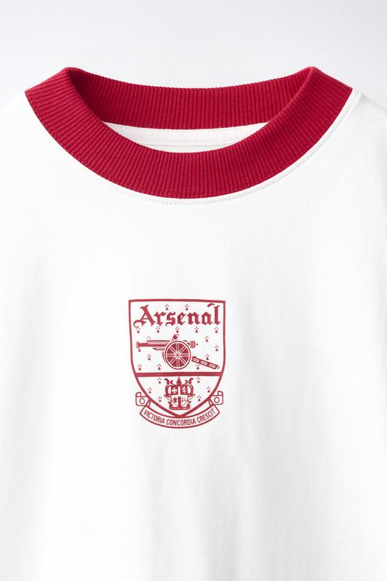 T-SHIRT IMPRIMÉ ARSENAL F.C. © - Blanc de Zara - Image 2