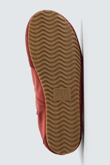RETRO STYLE TRAINERS - Red by Zara - Image 5