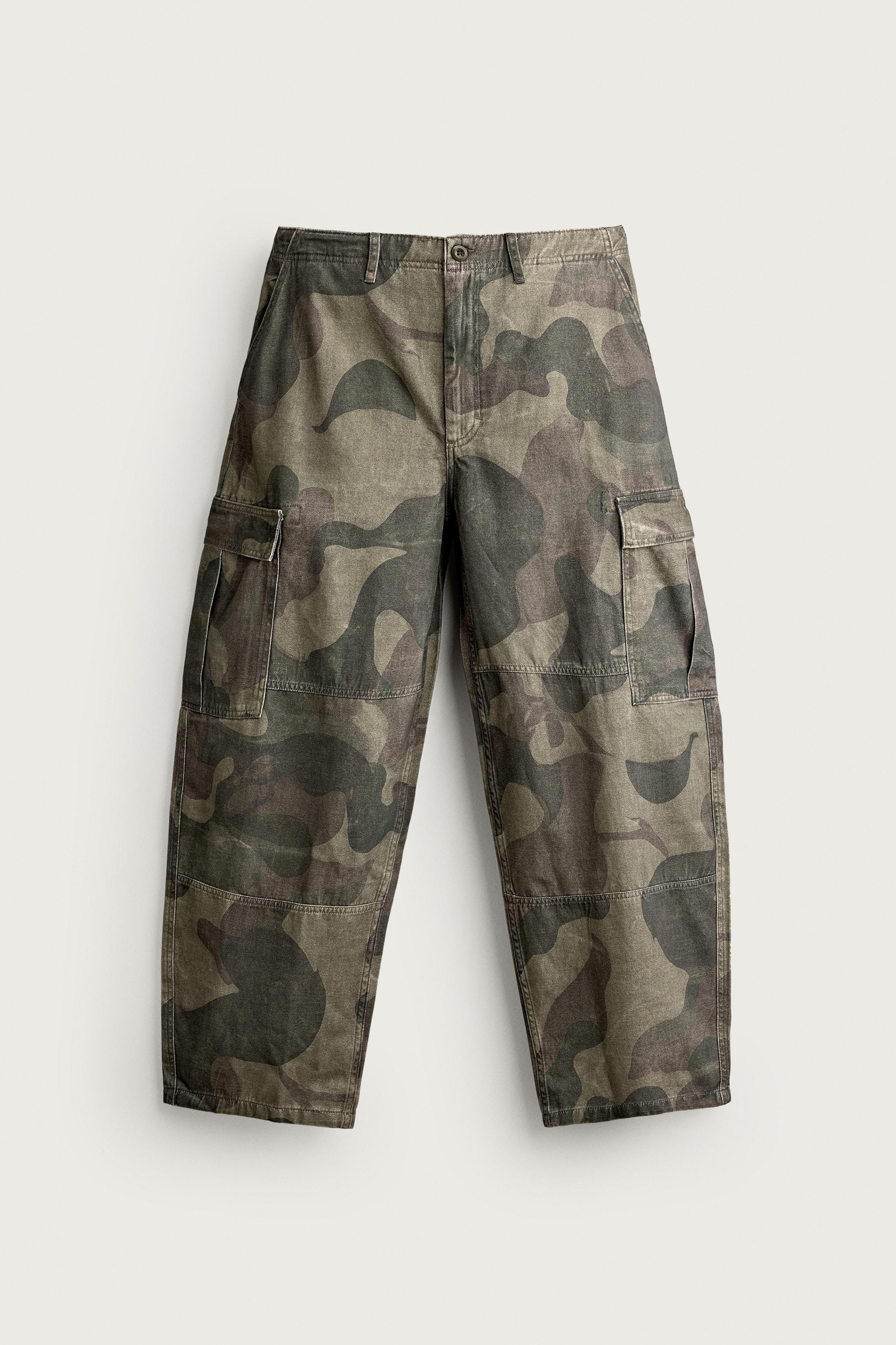PANTALÓN CARGO BALLOON FIT ESTAMPADO