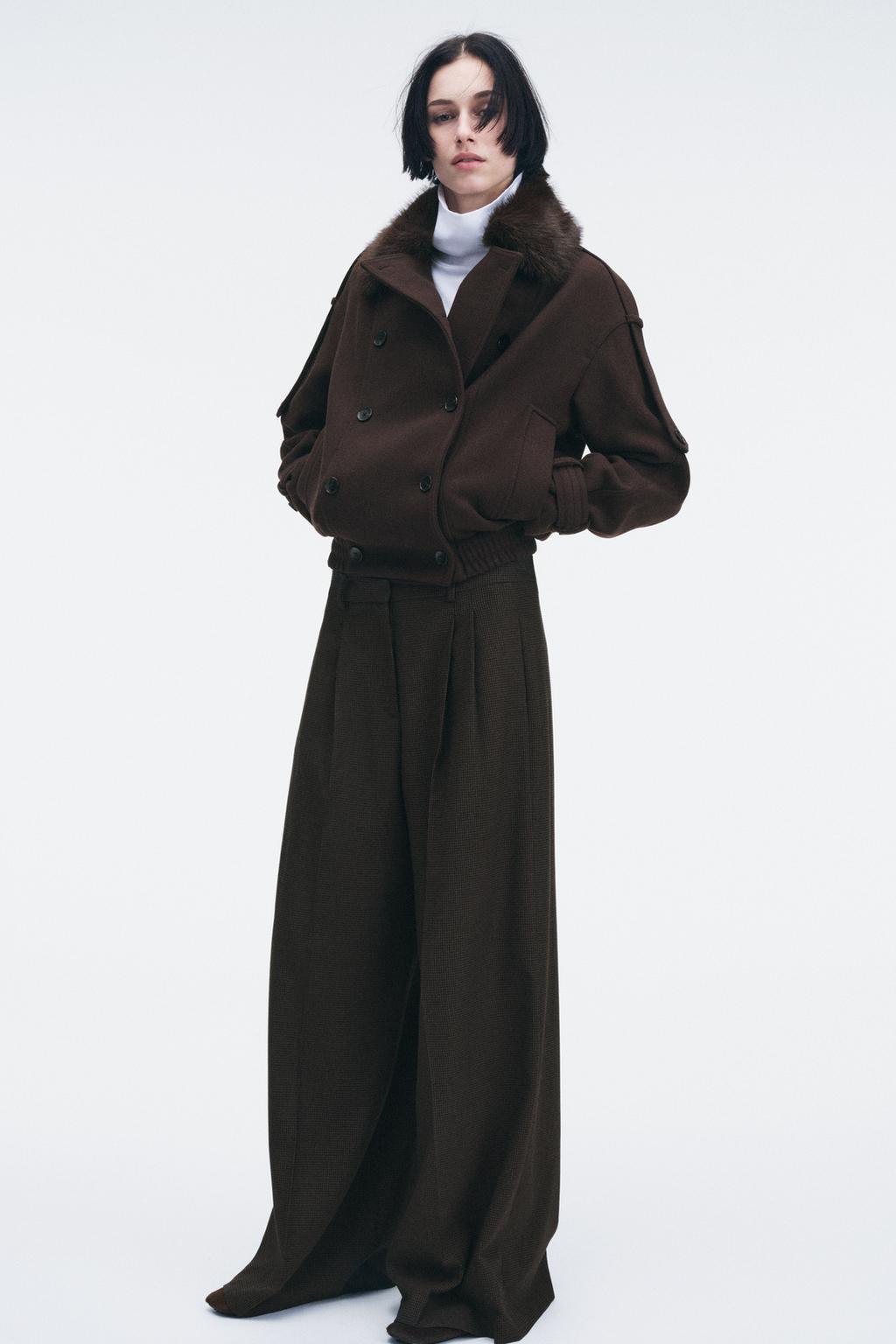 PLEATED WIDE LEG PANTS ZW COLLECTION - image 2