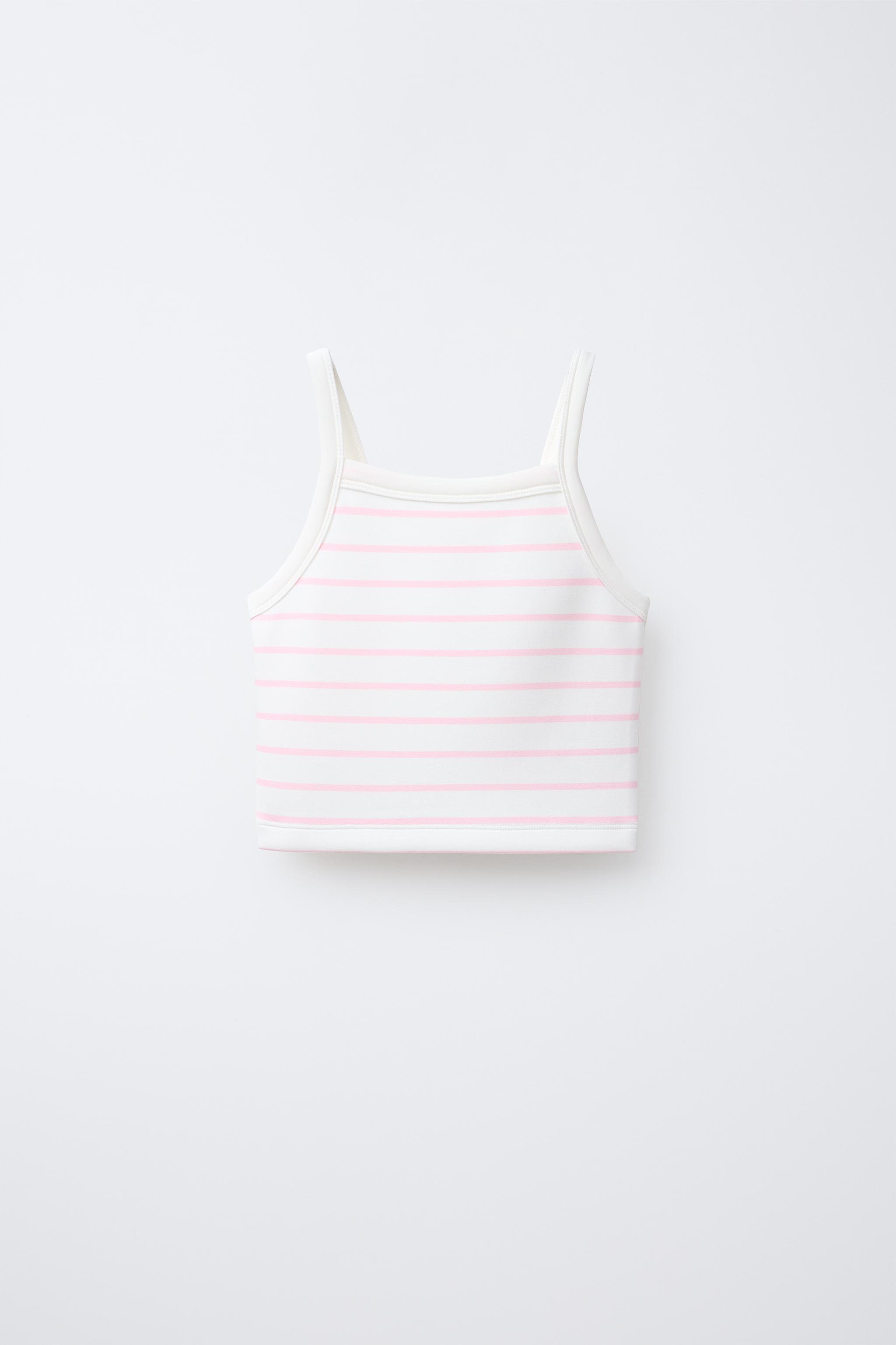 STRIPED TANK TOP WITH MODAL