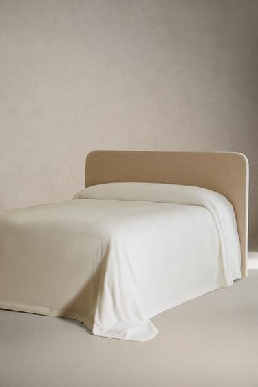 EMBROIDERED BEDSPREAD - White by Zara - Image 1
