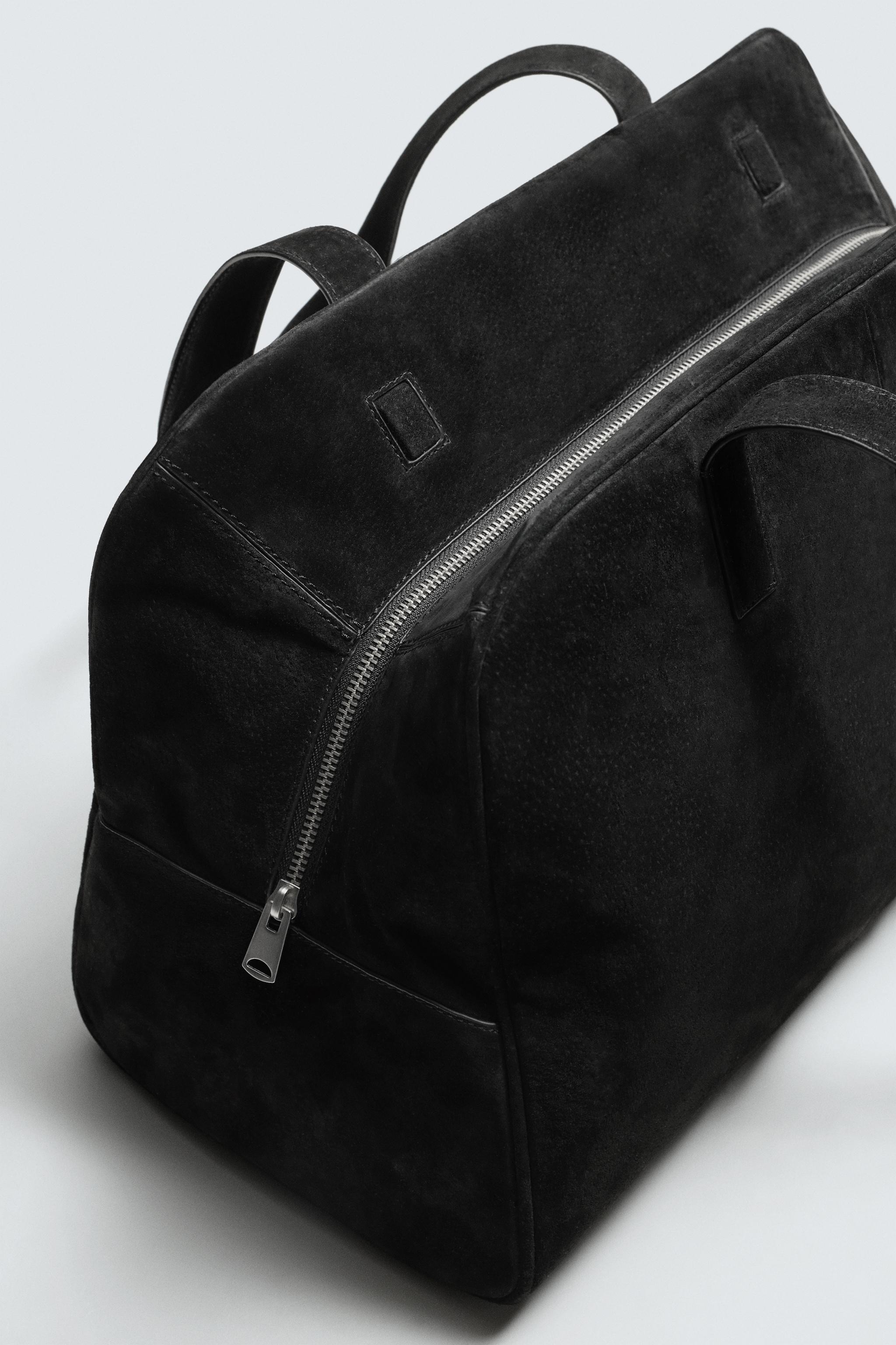 LEATHER TRAVEL BAG M