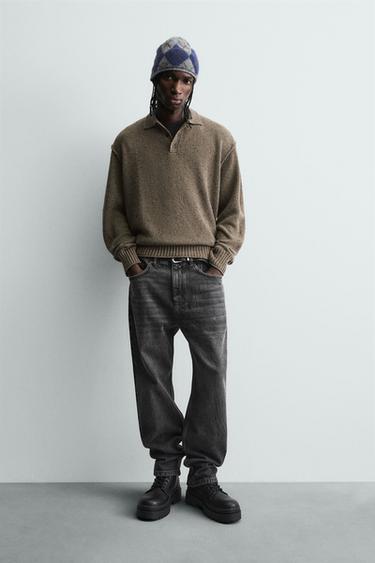 CHUNKY LACE-UP BOOTS - Black by Zara - Image 1