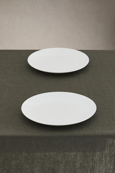 NAPPE LIN LAVÉ - Gris de Zara - Image 1