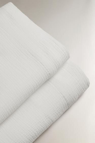 DRAP DE DESSUS GAZE - Blanc de Zara - Image 3
