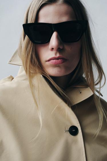 TRENCH COURT WATER REPELLENT ZW COLLECTION - Écru / Beige de Zara - Image 4