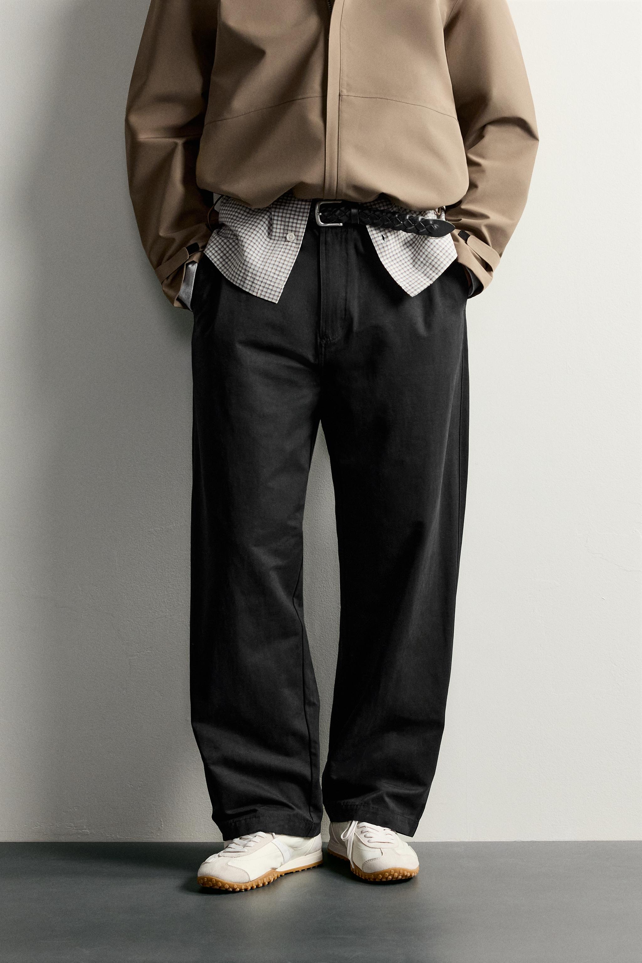 SOFT RELAXED-FIT PANTS