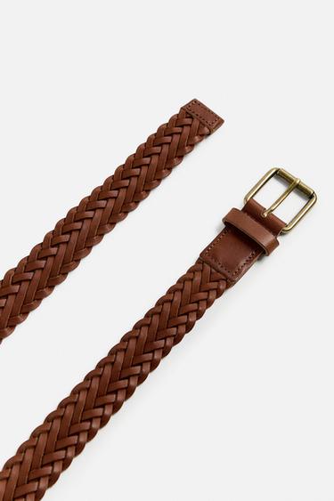 CEINTURE EN CUIR TRESSÉ - Cuir de Zara - Image 3