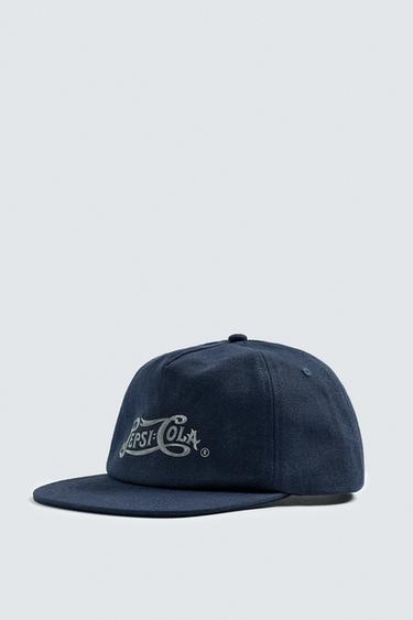 PEPSI © PEPSICO PRINT CAP - Navy blue by Zara