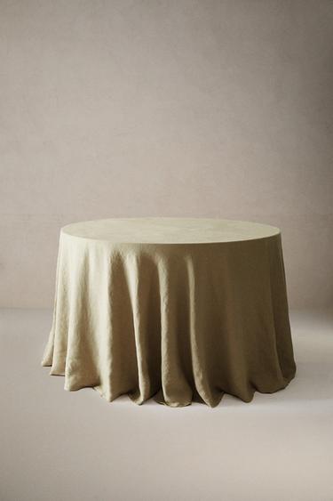 Zara TABLECLOTH 01 - Brown / Taupe - Image 0