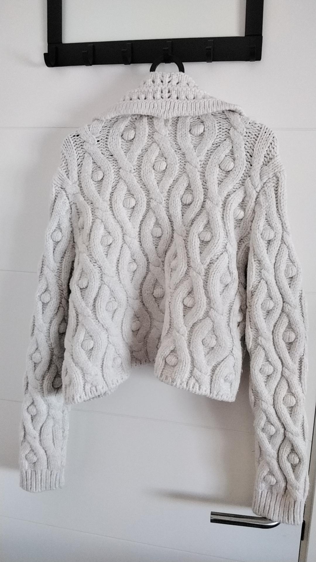 KNIT CARDIGAN WITH POMPOMS - Image 2