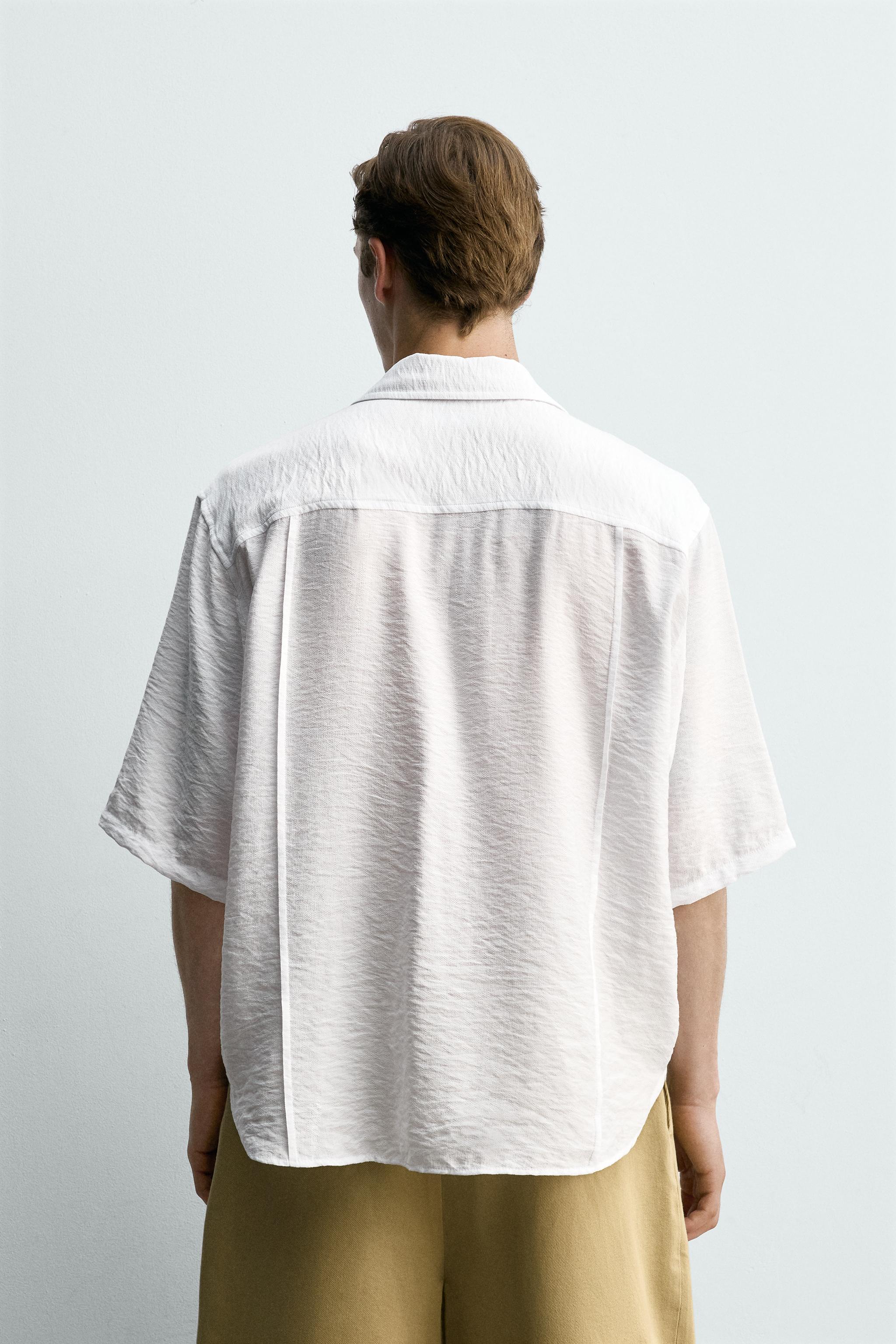 CHEMISE FLUIDE TEXTURÉE